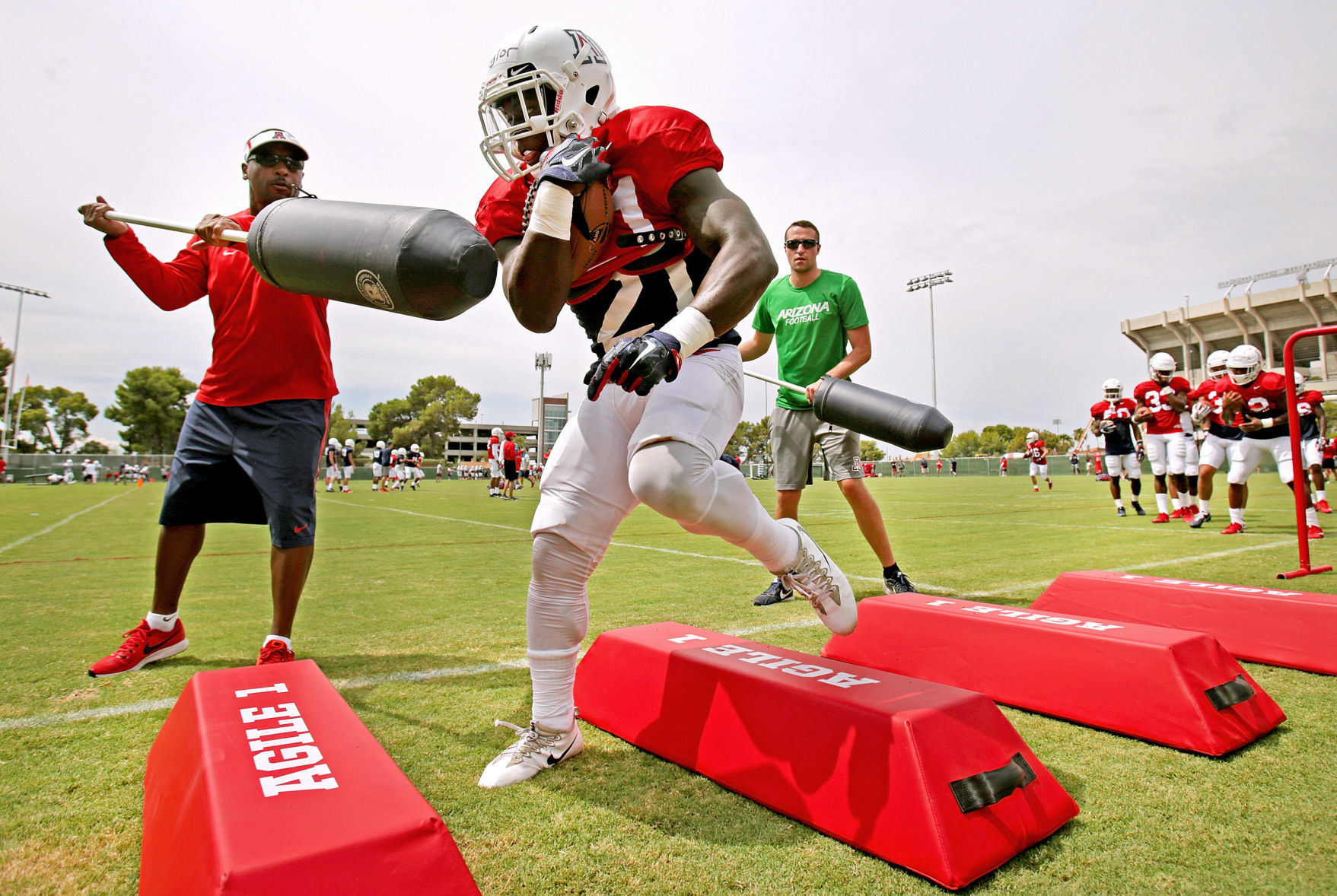 Arizona Wildcats football practice